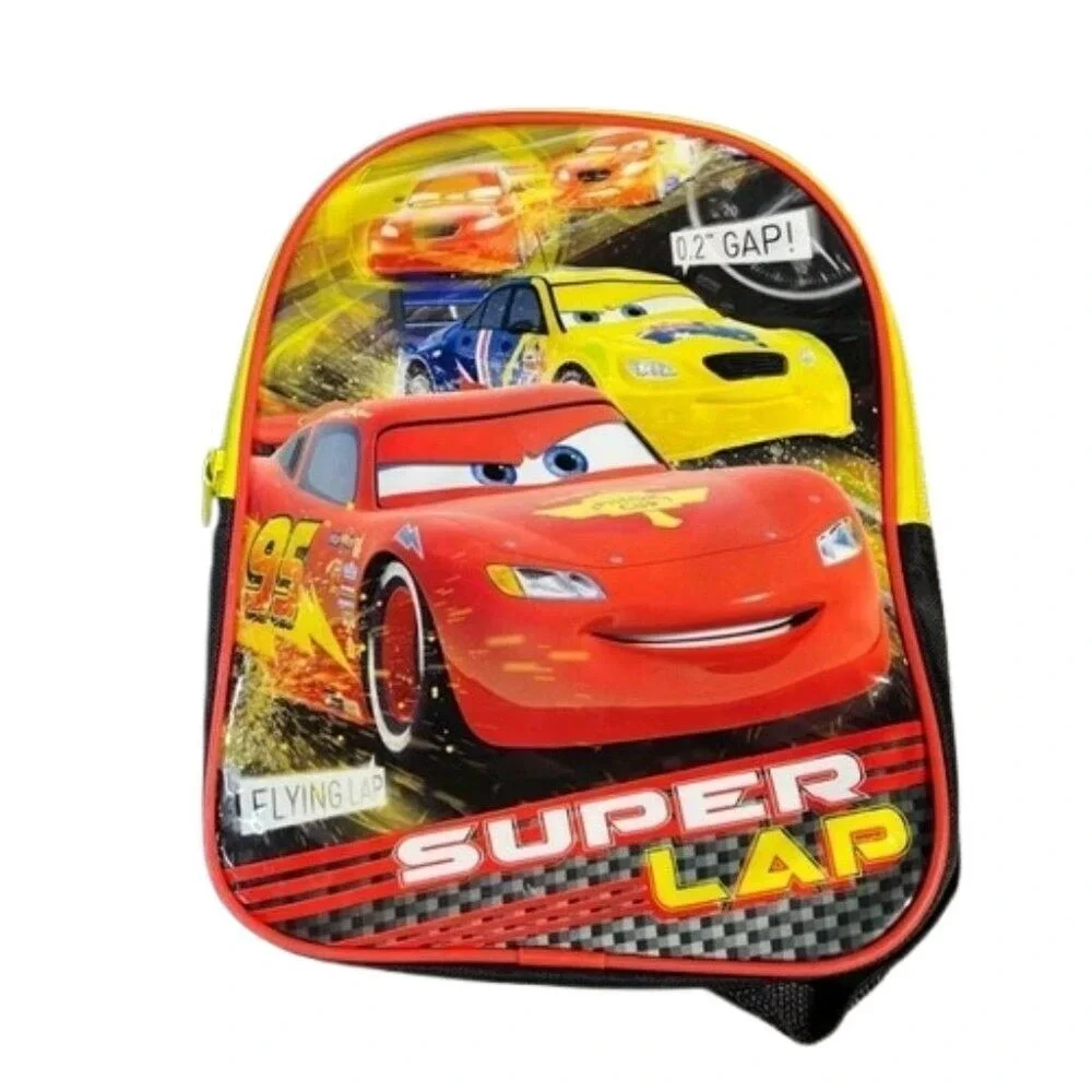 Disney Pixar Cars Lightning McQueen Super Lap Kids Mini Backpack